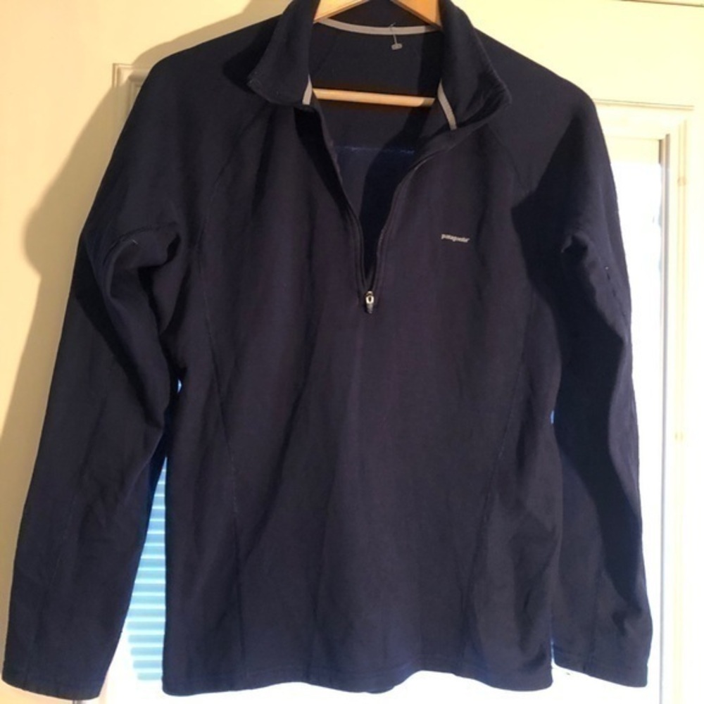 Patagonia 1/3 Zip Shirt Top Sz M